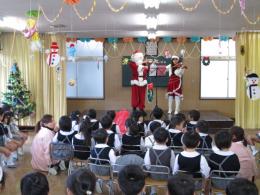 クリスマス会をしました。