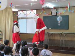 クリスマス会をしました。