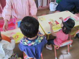5月度　未就園児教室を行いました。